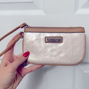 Calvin Klein Wristlet - very clean